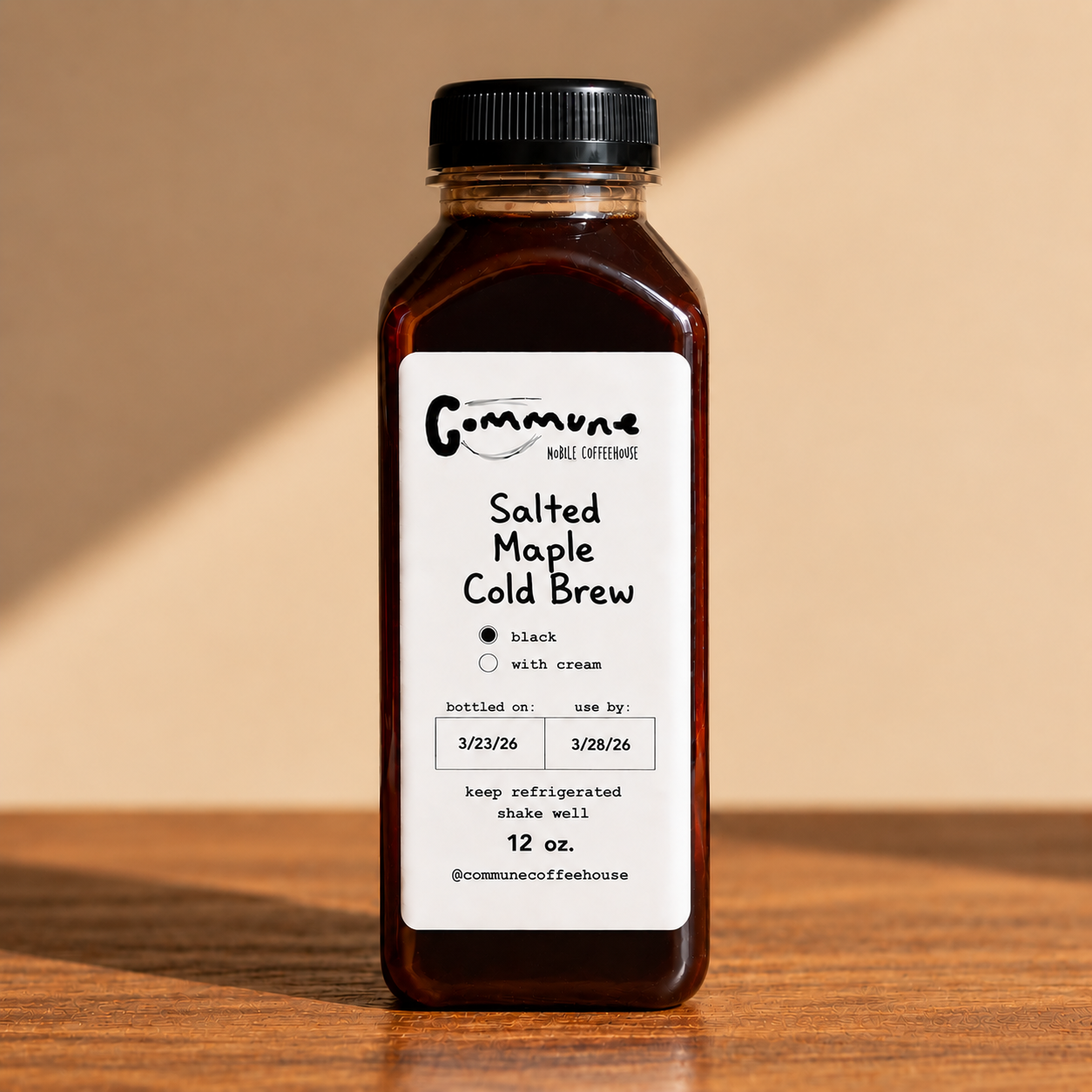 Salted Maple Cold Brew